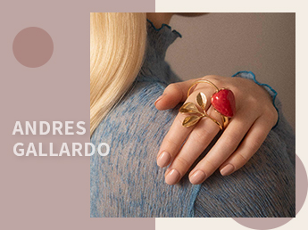 手工陶瓷--西班牙小众首饰品牌ANDRESGALLARDO
